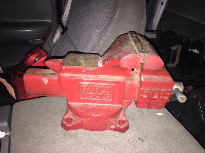 5" clamp Vintage Bench Vise (Barco 505)