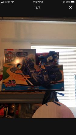 NEW Paw Patrol Moto Pups Motorcycle & Track