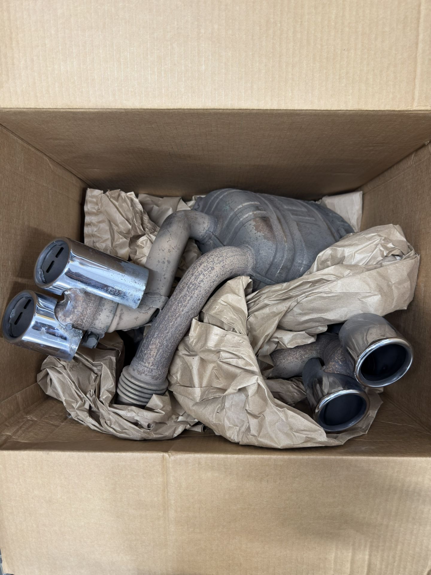 Porsche (contact info removed)-2008 OEM Mufflers Exhaust S 4S 