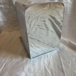 Mirror mini fridge