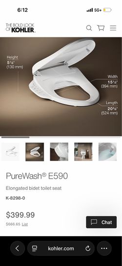 Kholer bidet