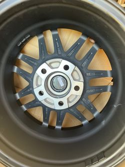 Black rhino Wheels 15”X 7”