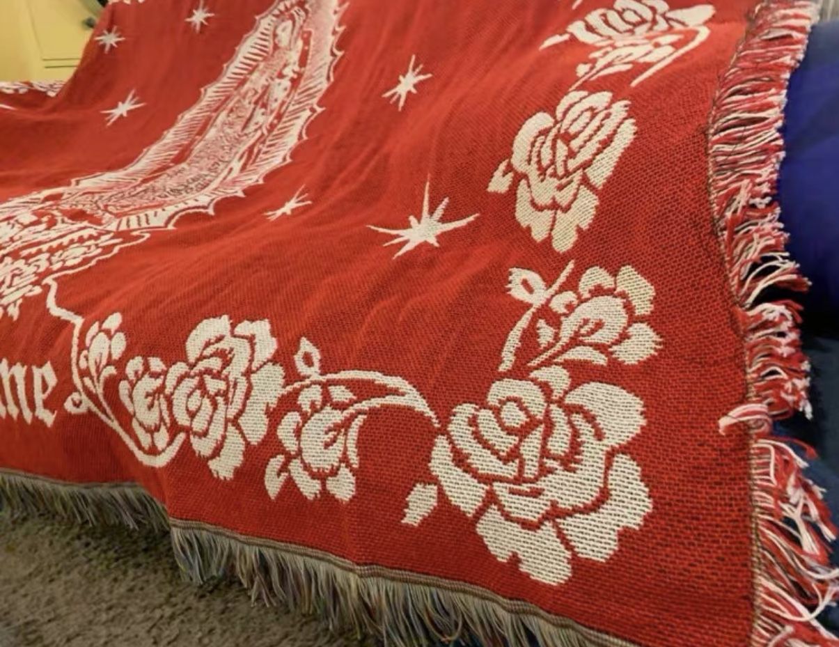 Supreme virgin mary blanket