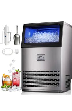 Commercial Stainless Steel Ice Maker Machine 150LB of ice