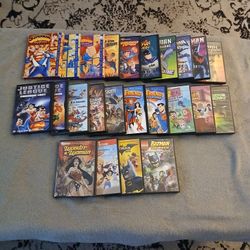 Lot Of 24 DC Cartoon And CGI DVDs