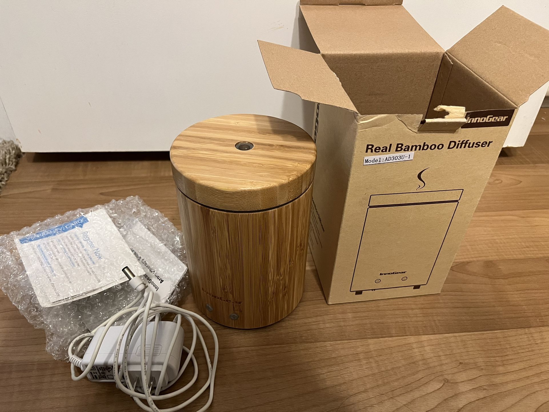 Essential Oil Diffuser Innogear Real Bamboo