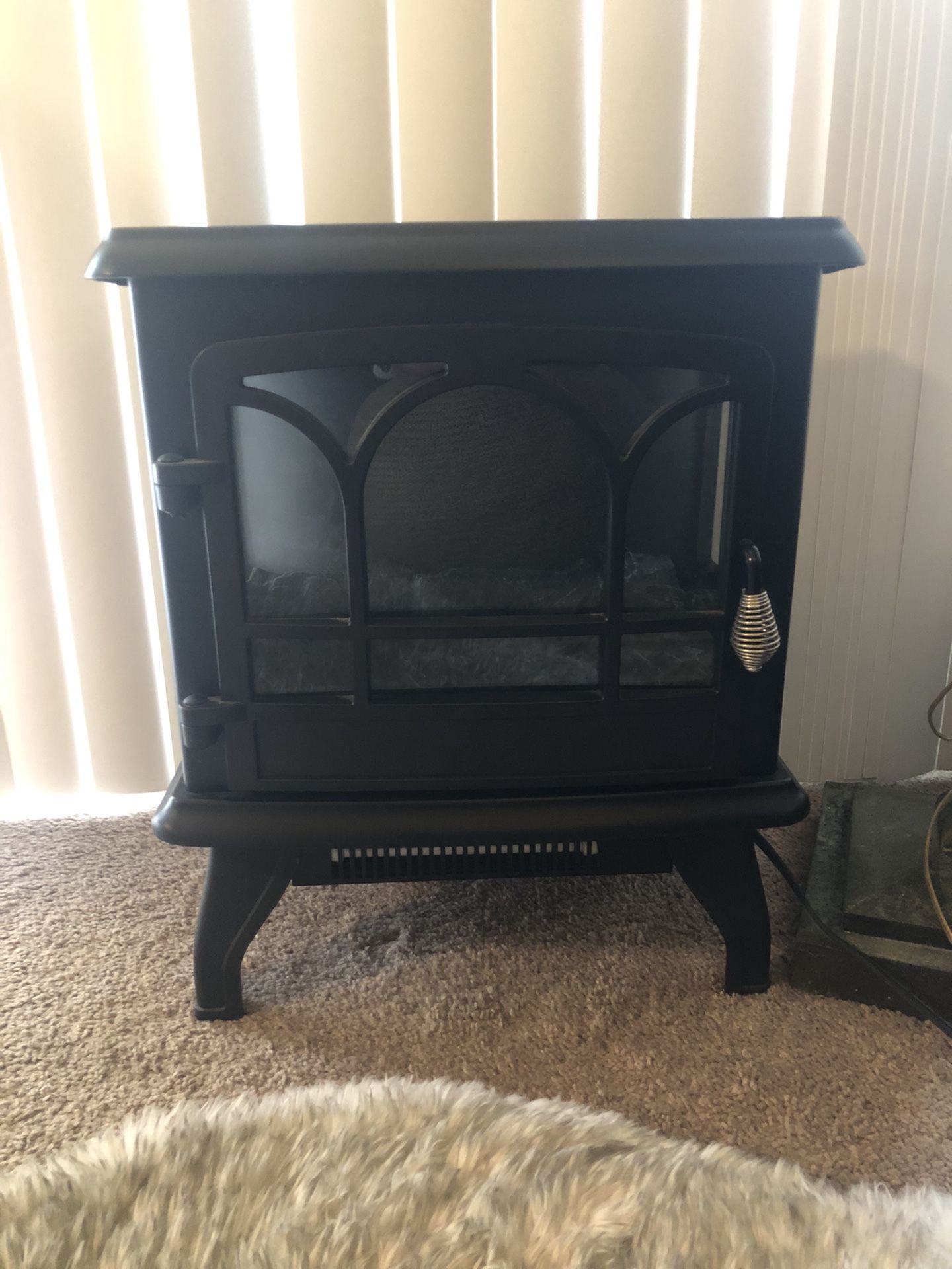Electric Fireplace Space Heater