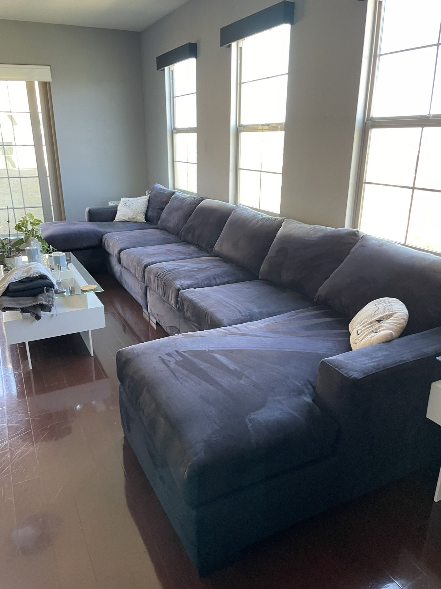 Couch With Double Chaise