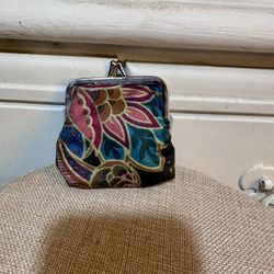 Vintage Floral Coin Purse
