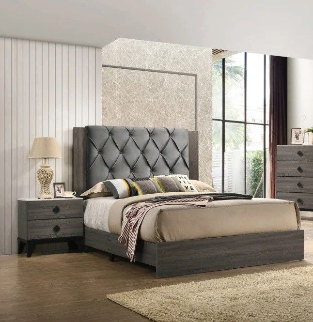 CALIFORNIA KING BED FRAME NO MATTRESS