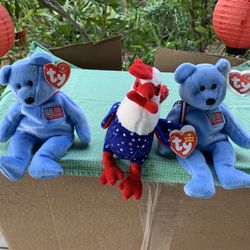 Beanie Babies  “Homeland & America”