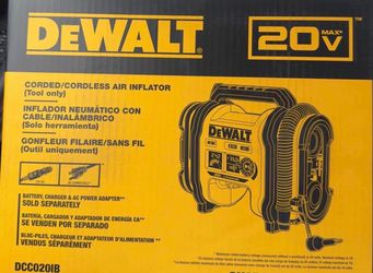 DeWalt 20V Inflator