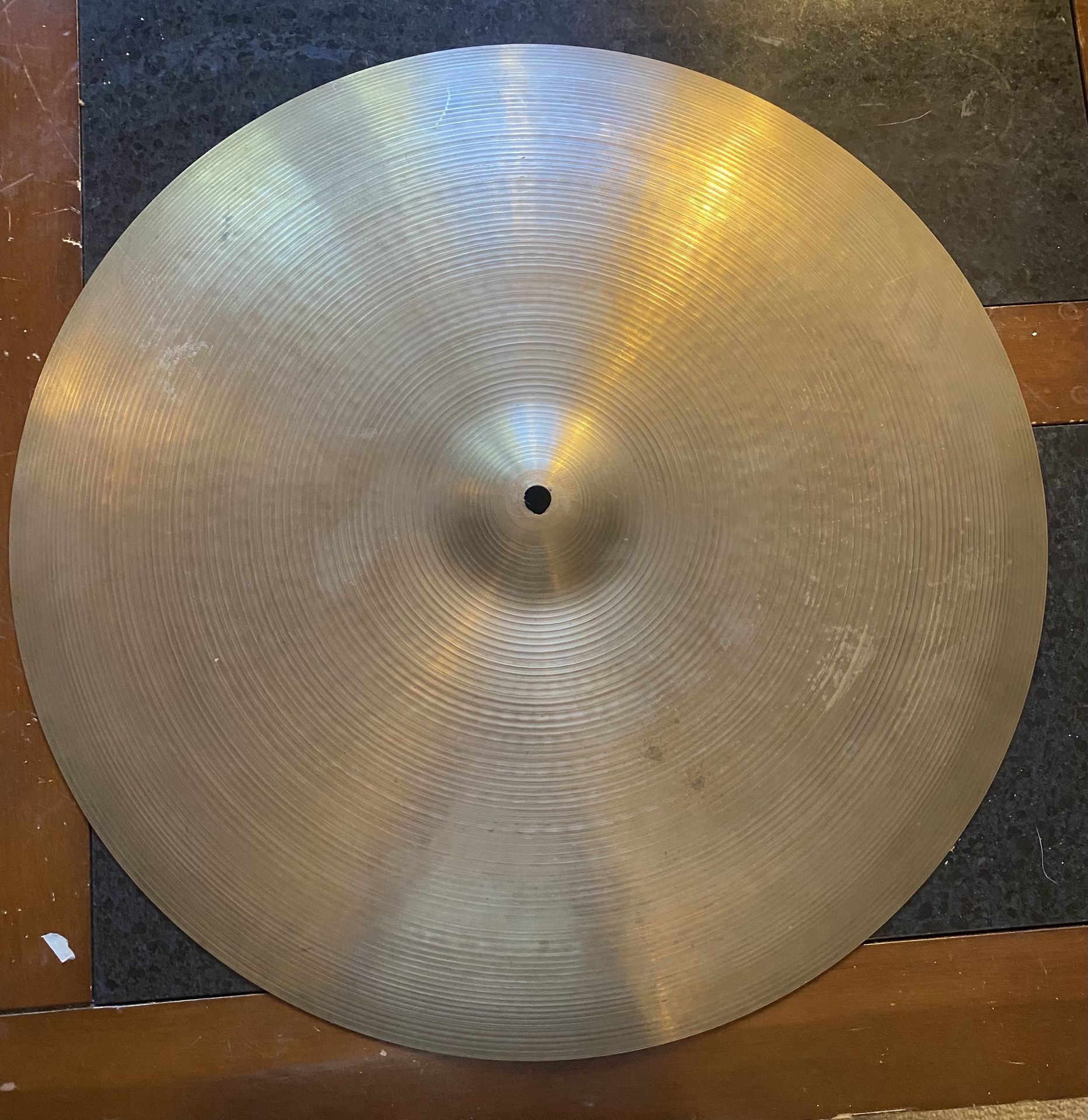 Very Rare 70’s Zildjian 20” Crash Cymbal in Great shape