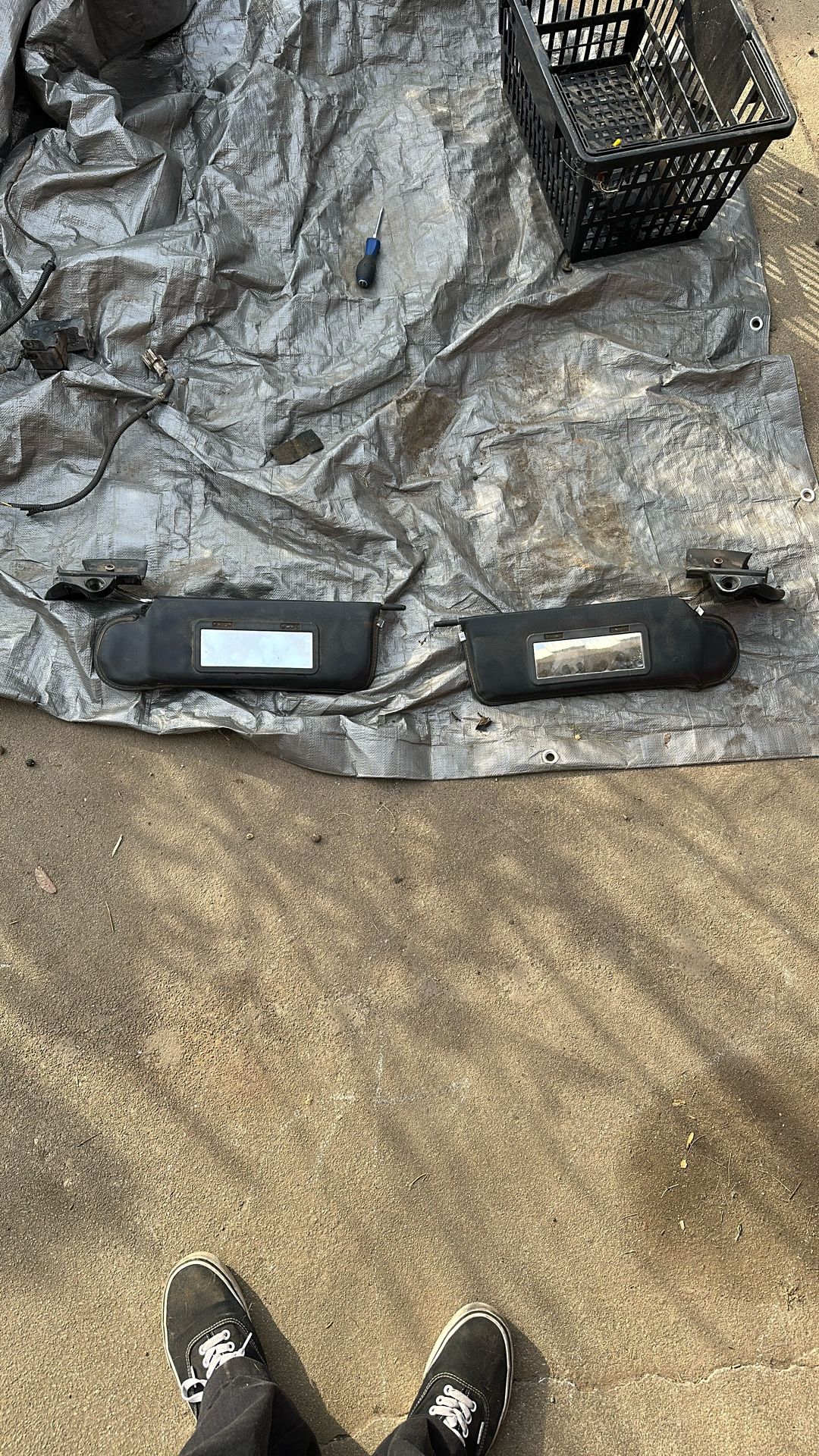 Mustang Foxbody Sun Visors