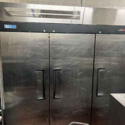 M3 Turbo Air  3 Door Refrigerator 72 Inches 