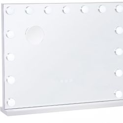 Vanity Mirror With Lights And USB Port 