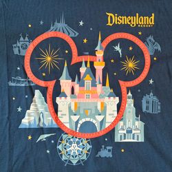 Disneyland Park Icons Long Sleeve Tee
