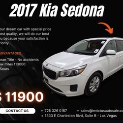 2017 KIA Sedona