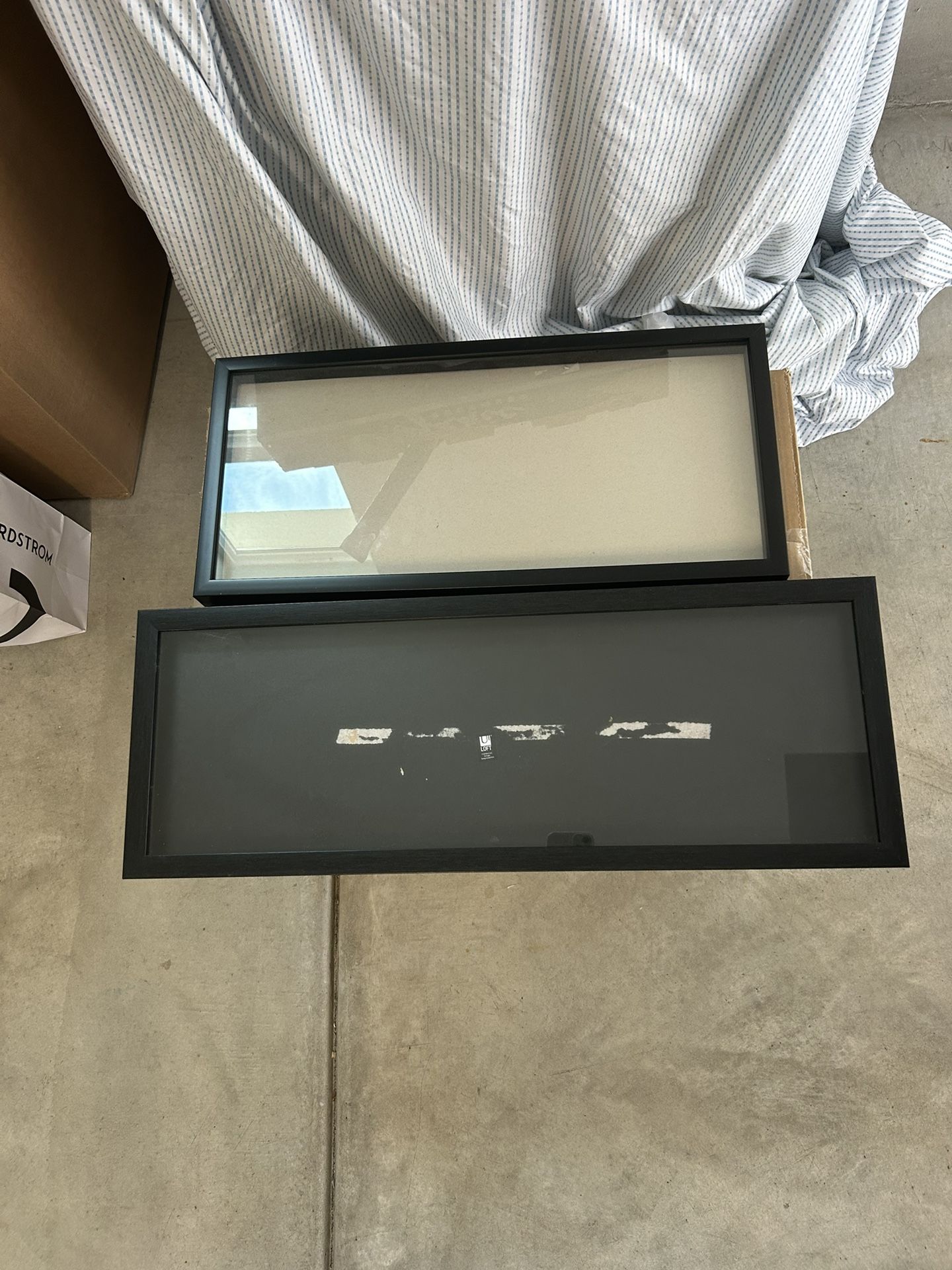 Black Shadow Boxes (x2)