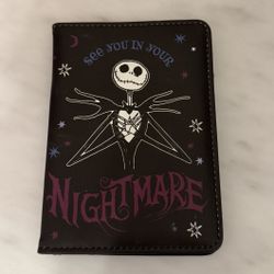 Passport Case Nightmare Before Christmas Theme