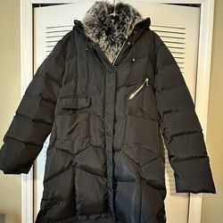 EGGKA Women's Jacket Puffer Hooded