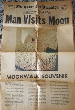 1969 The Columbus Dispatch Newspaper 