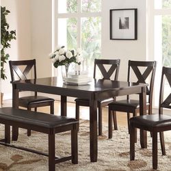 Brand New Dining Set 6 Pcs Only $649