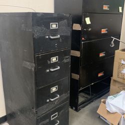 Metal Filing Cabinets $20