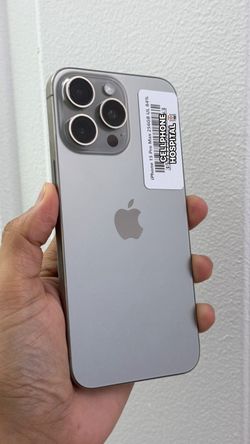 IPHONE 15 PRO MAX 256GB UNLOCKED (NATURAL TITANIUM)
