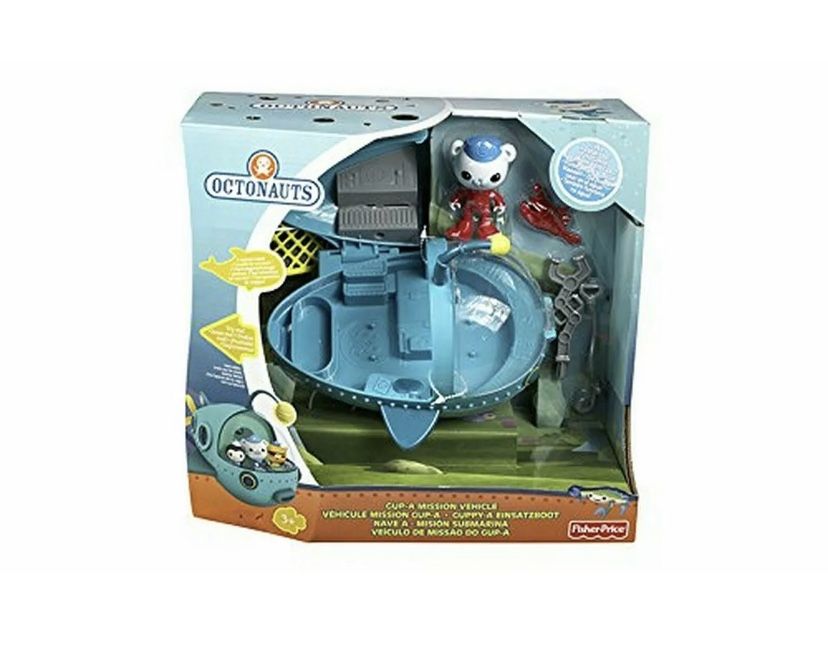 NIB Octonauts Gup A & Barnacles Mission