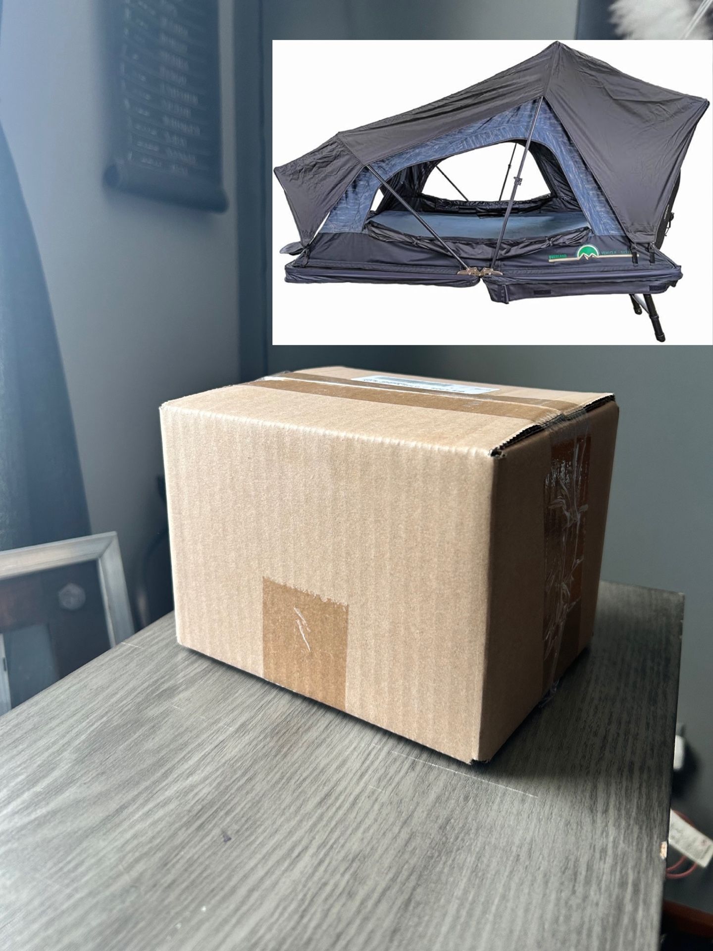 Overland Vehicle Systems XD Sherpa Soft Shell Aluminum Hard Shell Hybrid Roof