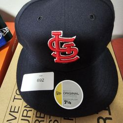 St. Louis Cardnals 59FIFTY New Era 7 1/8 NWT Fitted Alternate Logo Hat