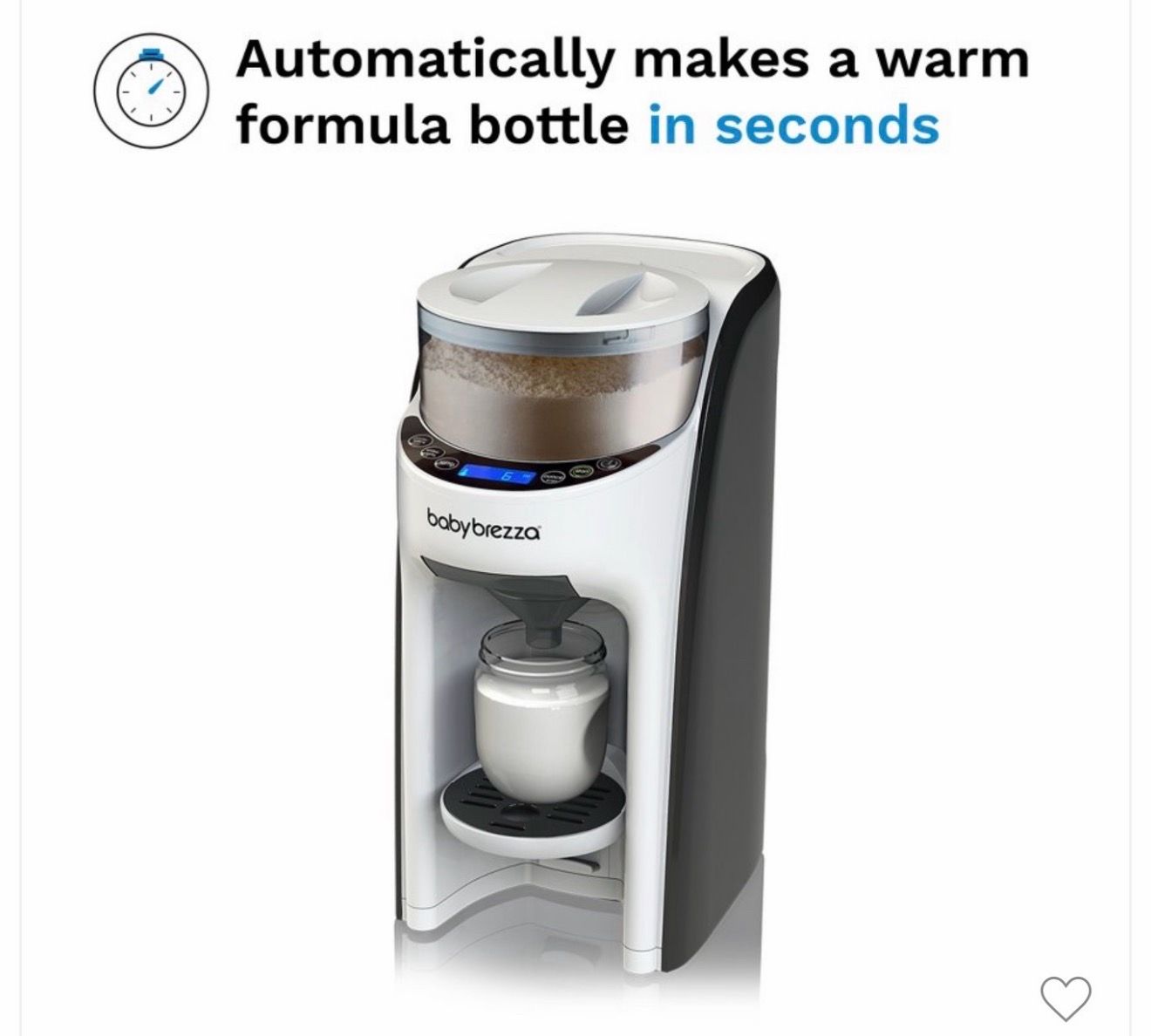 NEW IN BOX Baby Brezza Formula Pro Advanced Formula Dispenser
