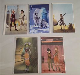 Star Wars Forces Of Destiny Ahsoka & Padme 1:10 Animation Incentive Variant plus others