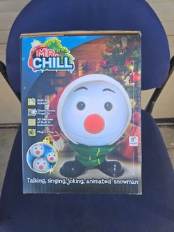 Mr. Chill Animated Talking Snowman