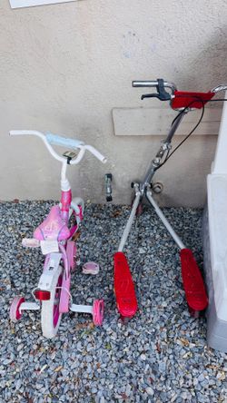 Bicycle and scooter
