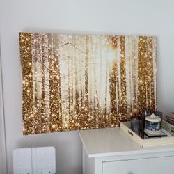 Gold Wall Art Branches 