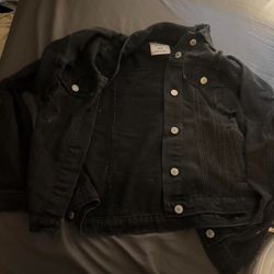 Black Denim Jacket 