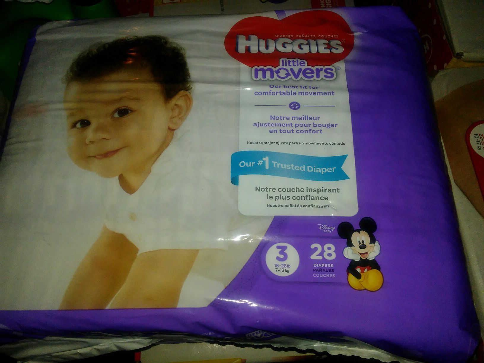 Huggies lil movers size 5