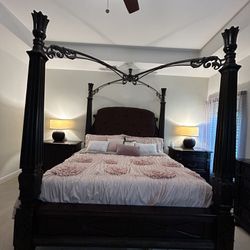King Bedroom Set Canopy 