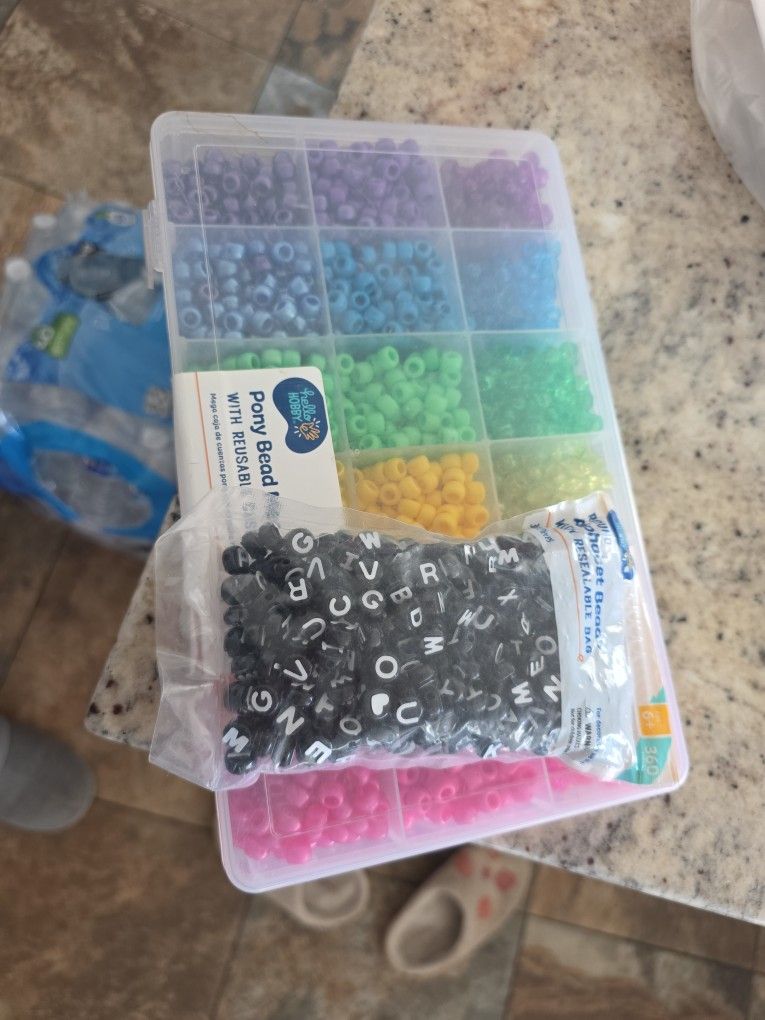 Regular Beads And Alphabet Beads