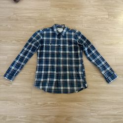 Ezekiel Blue Plaid Flannel – Size XL