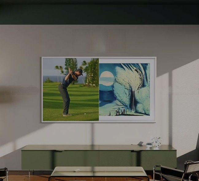 65-inch SAMSUNG QLED The Frame 4K Smart TV UHD HDR (2025 Model)