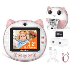 Kids Instant Print Camera