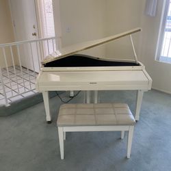 White Suzuki Digital Piano