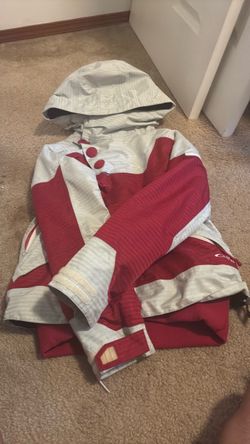 Oakley Snow Jacket Red and Gray