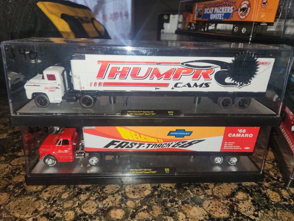 M2 Machines Chevy Trailers