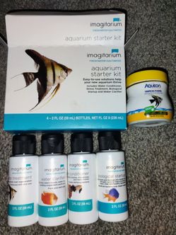 Aquarium Starter Kit & Food