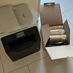 Brother laser printer scanner fax MFC-L8600CDW new toner
