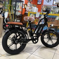 Ridstar 1500W Electric Bike for Adults,31MPH 48V 15.6AH Mountain Bike, 20"Fat Tire 7 Speed Electric Bicycle  .  Key item features Powerful Motor: Bene